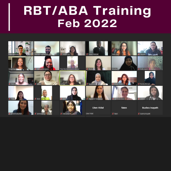RBT ABA Training Feb 2022